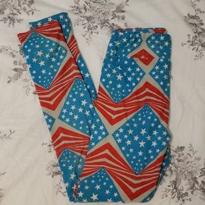 4th of July leggings